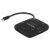 DELOCK Card Reader USB micro B -> 4in1 +3-Port Hub OTG extern 72747276