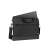 Natec Goa 15.6 inch Laptop Bag with laptop inside, angled view