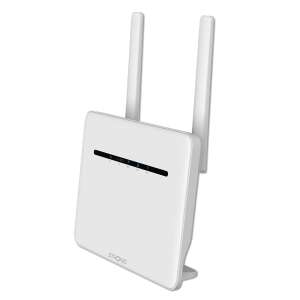 Strong 4G+ LTE Router 1200, fehér, oldalnézet - Strong