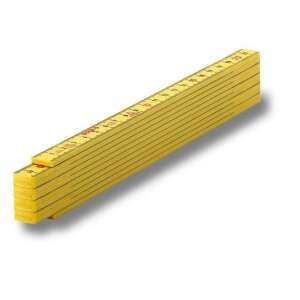 Sola hk 2/10 összecsukható mérce, 2000 mm, sárga műanyag mérőrúd - Sola