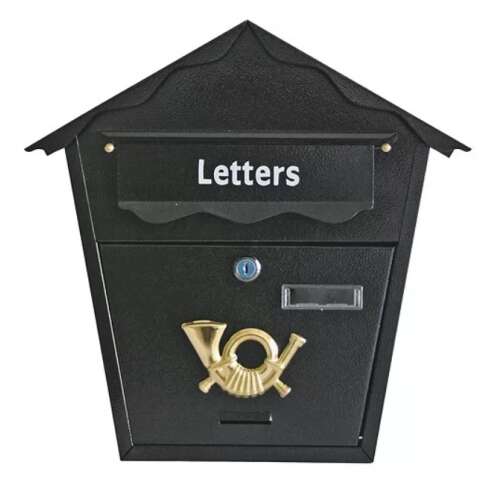 STR Nestor cutia poștală modernă din metal Nestor #black 32734035
