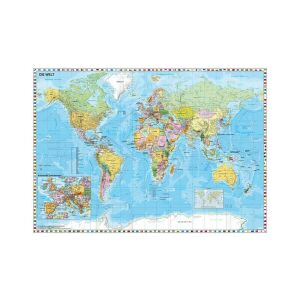 Schmidt Spiele Világtérkép Puzzle - 1500 darabos - Schmidt