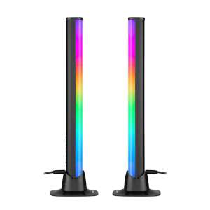 Tracer Ambience, Smart Desk, 5 W, 10 načina osvjetljenja, USB, Bluetooth 5.0, RGB osvjetljenje, Crna, Gamer, Stolna lampa 72759516 - Dekorativna lampa