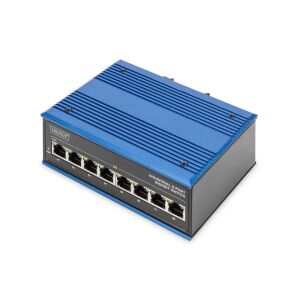 Gigabit Switch, Digitus, Industrial с 8 порта (DN-651119) 141652002 - Технически статии и електроника