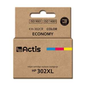 Actis HP 302XL Színes Tintapatron - Actis