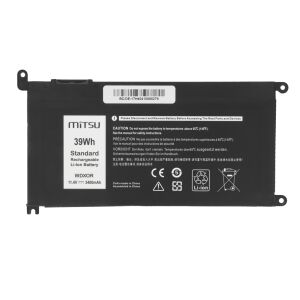 MITSU Dell Vostro 14 (5468)/Inspiron 15 (5568) Notebook akkumulátor 3400 mAh 133530480 - Laptop akkumulátor