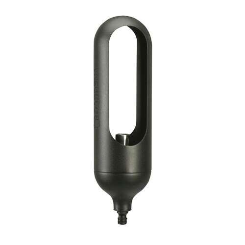 Gardena ClickUp! Oil Torch, black metal, for garden decoration