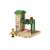 BRIO World Signal Station wooden toy, train set accessory, green and brown, with a red knob