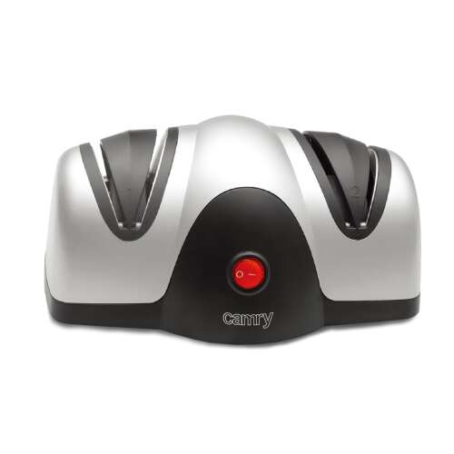 Camry CR 4469 Electric Knife Sharpener, grey and black, 2 stage sharpening system