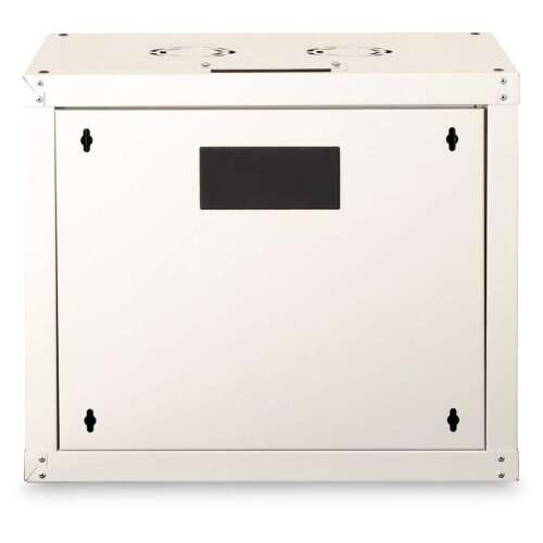 Стойка за сървър Digitus 19 инча 9U за монтаж на стена, преден изглед, сив