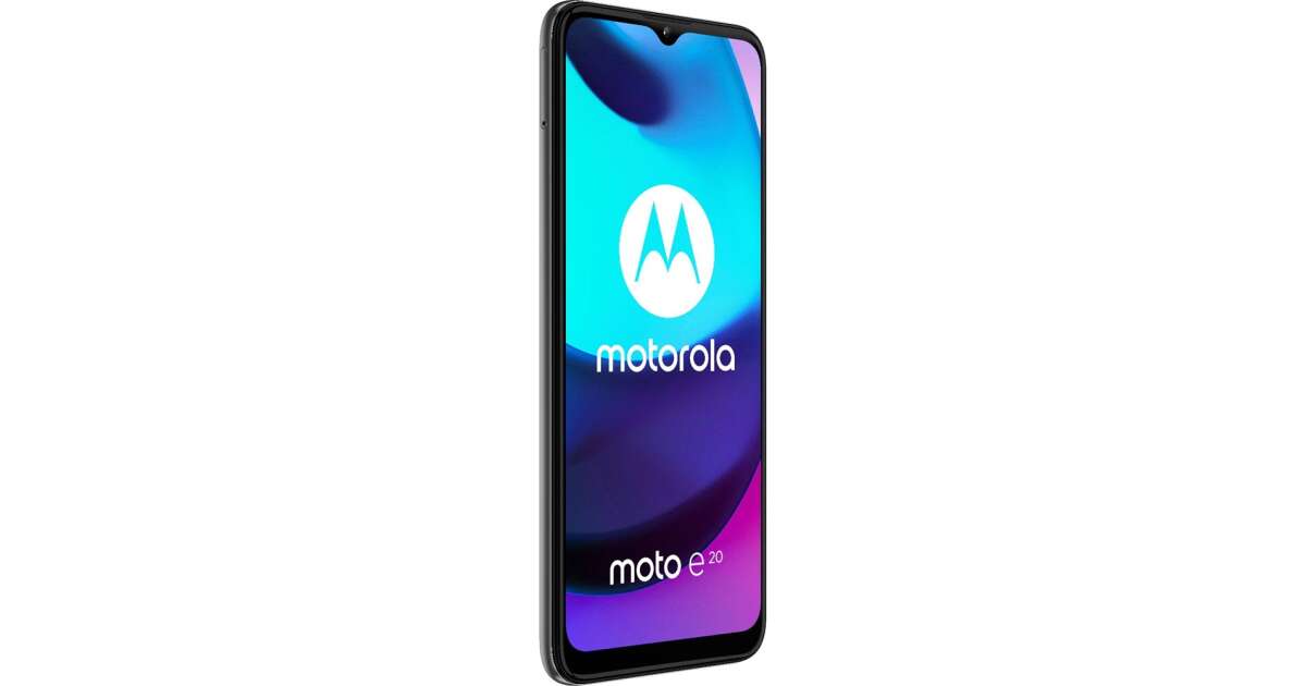 Motorola Moto E20 - Smartphone 32GB, 2GB RAM, Dual Sim, Graphite