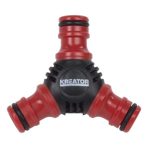 Kreator 3-way hose splitter for garden hoses