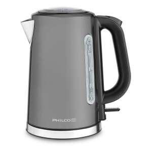 Philco PHWK 1730 1.7L stainless steel electric kettle, gray - Philco