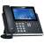 VoIP телефон Yealink SIP-T48U, черен, HD глас, 7-инчов цветен сензорен екран, 16 SIP акаунта, поддръжка на PoE, двоен USB порт, Gigabit Ethernet