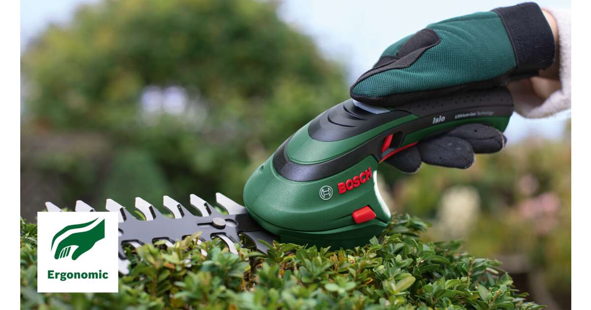 Bosch ISIO3 Cordless Grass and Shrub Trimmer Set
