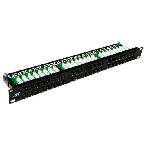 A-LANtec PK033 48-Port 19-Zoll Patchpanel für strukturierte Verkabelung