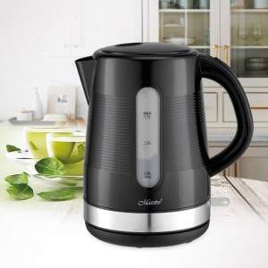Maestro MR-035 1.7L black electric kettle with water level indicator - Maestro
