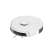 Aeno RC2S White Robot Vacuum Cleaner Side Angled View