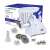 Esperanza Meatloaf electric meat grinder, white and silver, 2200W, with accessories