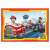 Paw Patrol 2x12 piece puzzle, featuring Chase, Marshall, and Rocky in their vehicles