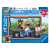 Puzzle Ravensburger Paw Patrol 2x12 piese, cu Chase, Rocky și Rubble în vehiculele lor