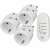 Brennenstuhl Comfort-Line Mini 3+1 Remote Controlled Socket Set 72784016