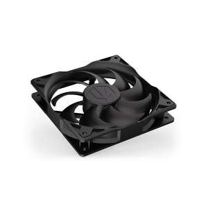 Endorfy Stratus 120mm PWM Lüfter, schwarz, 3/4 Ansicht - PC-Ventilator