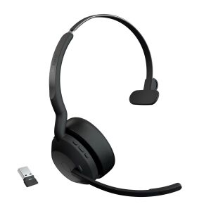 Jabra Evolve2 55 Mono Headset - Professional Wireless Headset - Jabra Headphone