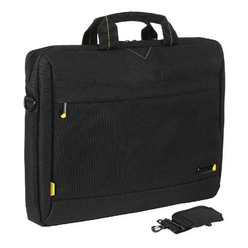 Tech Air Classic Essential 12-14,1" Torba na laptopa - Czarna, torba na laptopa z paskiem na ramię