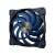 Akasa Alucia SC14 140mm PWM ventilátor, kék, ferde nézet