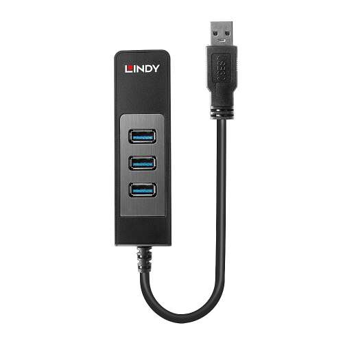 Lindy 43176 Hub USB 3.0 z 3 portami