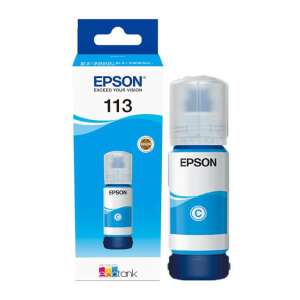 Atramentová kazeta Epson 113 Cyan pre tlačiarne EcoTank - Kancelárska technika