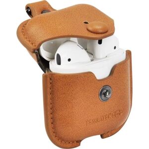 Terratec AirBox shape fixed Apple AirPods protective case - Light brown 133764713 - Terratec