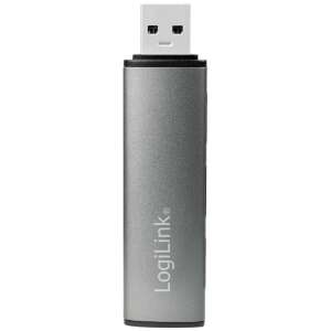 LogiLink UA0395 Hub USB 3.2, 3 porty, srebrny, aluminiowy, kompaktowy, przenośny - Logilink Koncentrator USB