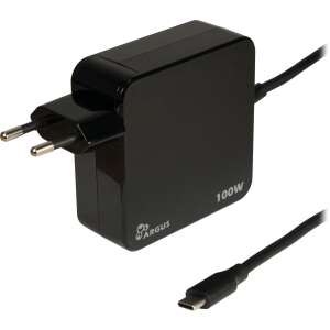 Adaptor de alimentare USB-C Inter-Tech PD-2100 100W, negru - Încărcător de telefoane