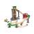 BRIO World Lift & Load Warehouse Set, set de cale ferate din lemn cu lift, pod și stivuitor