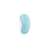 Natec Toucan wireless mouse, blue and white, side view