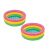 Two Intex Sunset Glow inflatable pools, 86 x 25 cm, double the fun