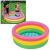 Intex Sunset Glow inflatable pool, 86 x 25 cm, collage with family fun