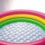 Close-up of Intex Sunset Glow inflatable pool bottom, 86 x 25 cm