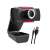 Tracer HD WEB008 USB Webcam, schwarz-rot, 720p HD