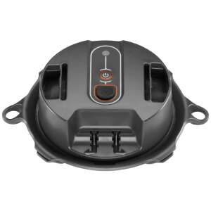Gardena ZoneProtect do robotów koszących, widok z góry, pokazujący przycisk zasilania i punkty połączeń - Gardena
