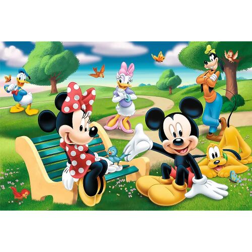 Mickey egér és barátai puzzle kép