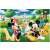 Trefl Mickey Mouse and Friends 24 piece maxi puzzle, featuring Mickey and Minnie Mouse in a park setting