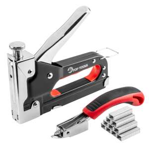 TOPEX 6-14mm Polsterhefter mit Klammerentferner und Klammern - Top Tools