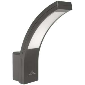 LED vonkajšia nástenná lampa Maclean MCE343 GR, sivá, 800 lúmenov, 10 wattov, prirodzené biele svetlo - Vonkajšie stropné svietidlá