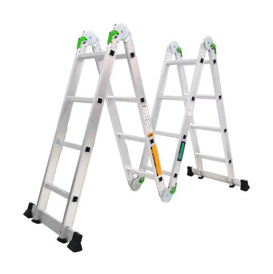 Pepita multifunkciós alumínium Létra csuklópánttal 4x4 fok 4,56m