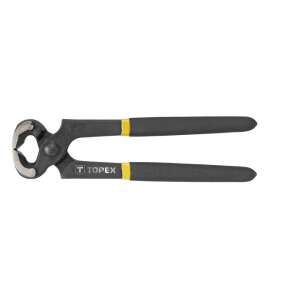 Cleşte pentru scoaterea cuielor Topex 180 mm, negru și galben - Topex Clește
