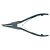 150mm External Bent Snap Ring Pliers