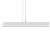 Yeelight Crystal smart ceiling pendant lamp, white, minimalist design